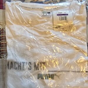 Puma MACHT White Tee with Logo